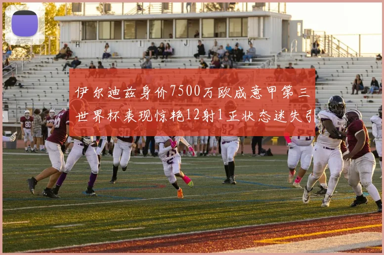 伊尔迪兹身价7500万欧成意甲第三世界杯表现惊艳12射1正状态迷失引发关注